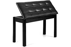 Piano Duet Bench with Storage