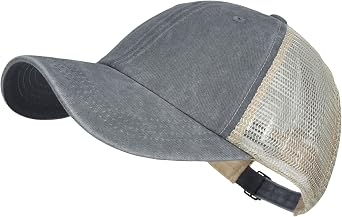 Clape Mesh Baseball Cap Breathable Adjustable Summer Trucker Cap Sport Hat