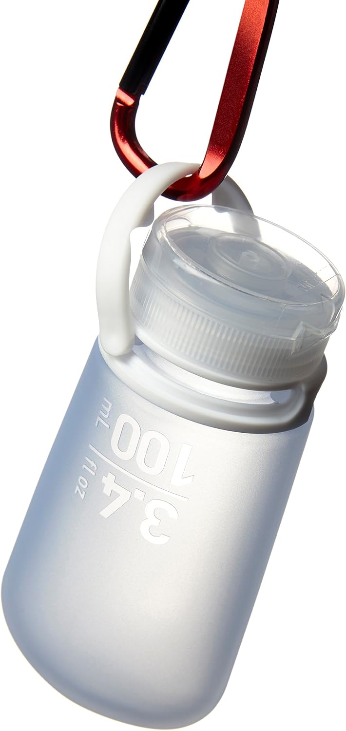 humangear GoToob+ Refillable Silicone Travel Size Bottles with Locking Cap, Pink, Small (1.7oz) : Beauty & Personal Care