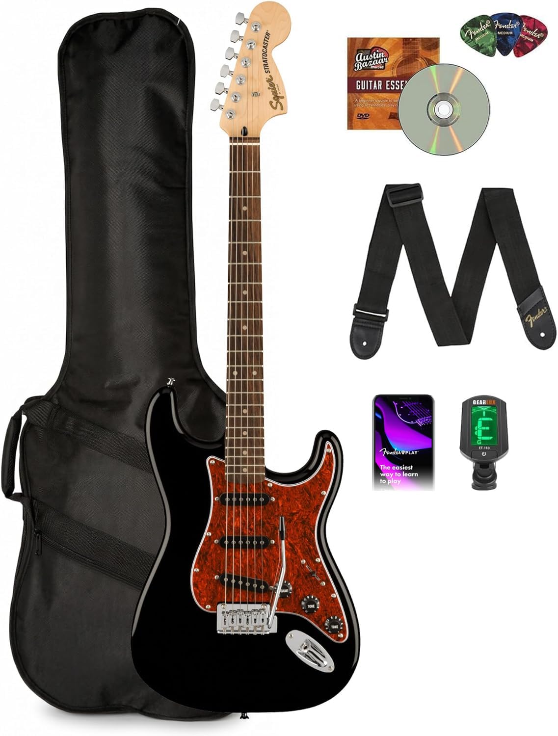 Squier BY Fender　Stratocaste Amazon.com: Fender Squier Affinity Stratocaster - Limited Edition
