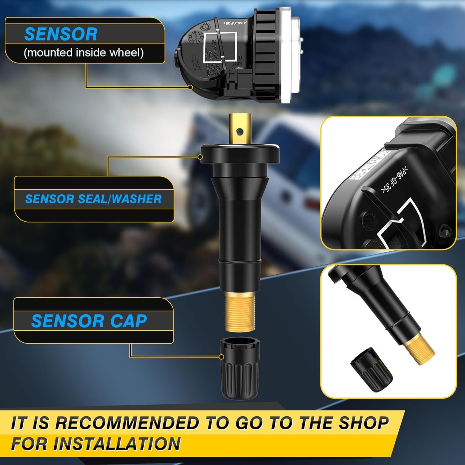 Sensor de presión de neumáticos, sistema de control de presión de neumáticos, sensor TPMS RDKS 433 MHz para Opel Antara Corsa Insignia Meriva Mokka Zafira, TPMS Sensor 13506028