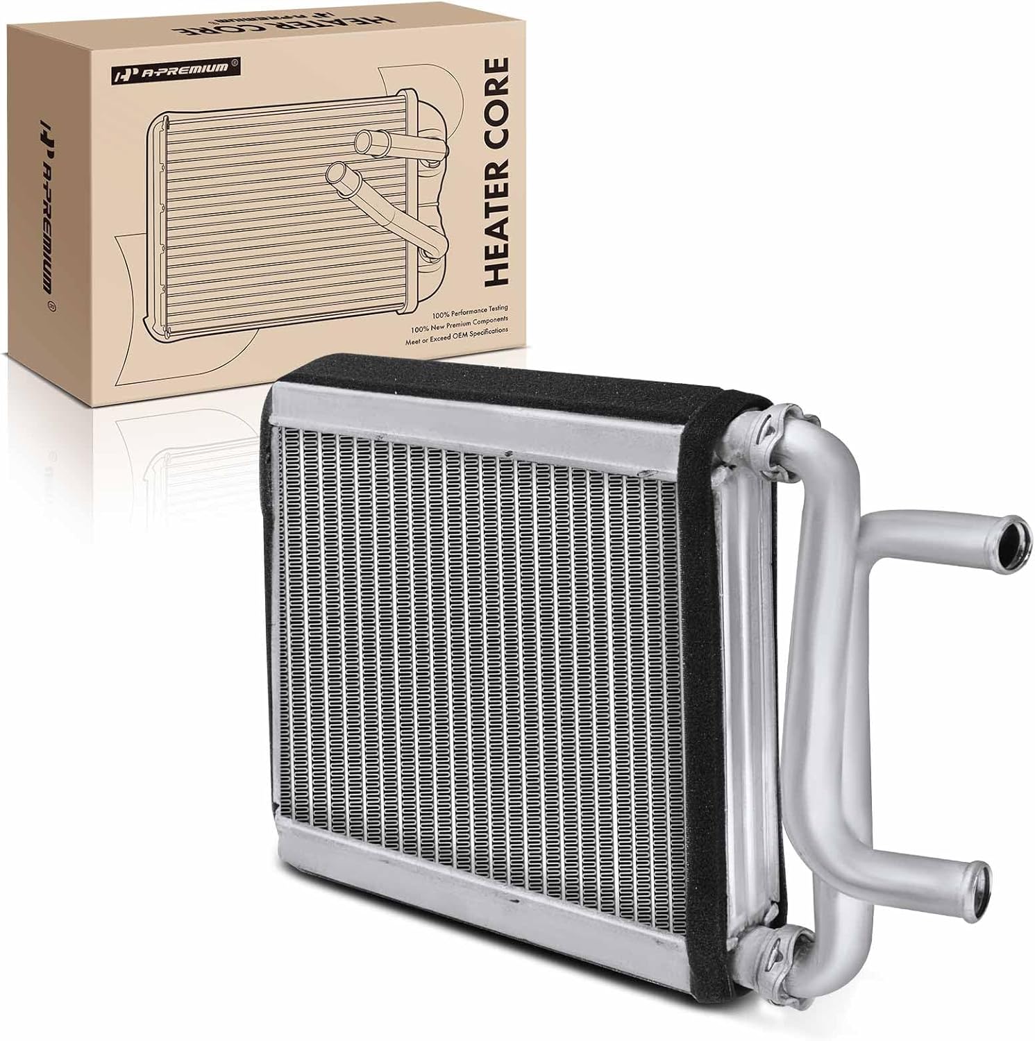 A-Premium HVAC Heater Core Compatible with Dodge Ram 1500 2002-2008 Ram 2500/3500 2002-2009 Ram 4000 4500 5500 Replace# 68004228AB, 5073971AA