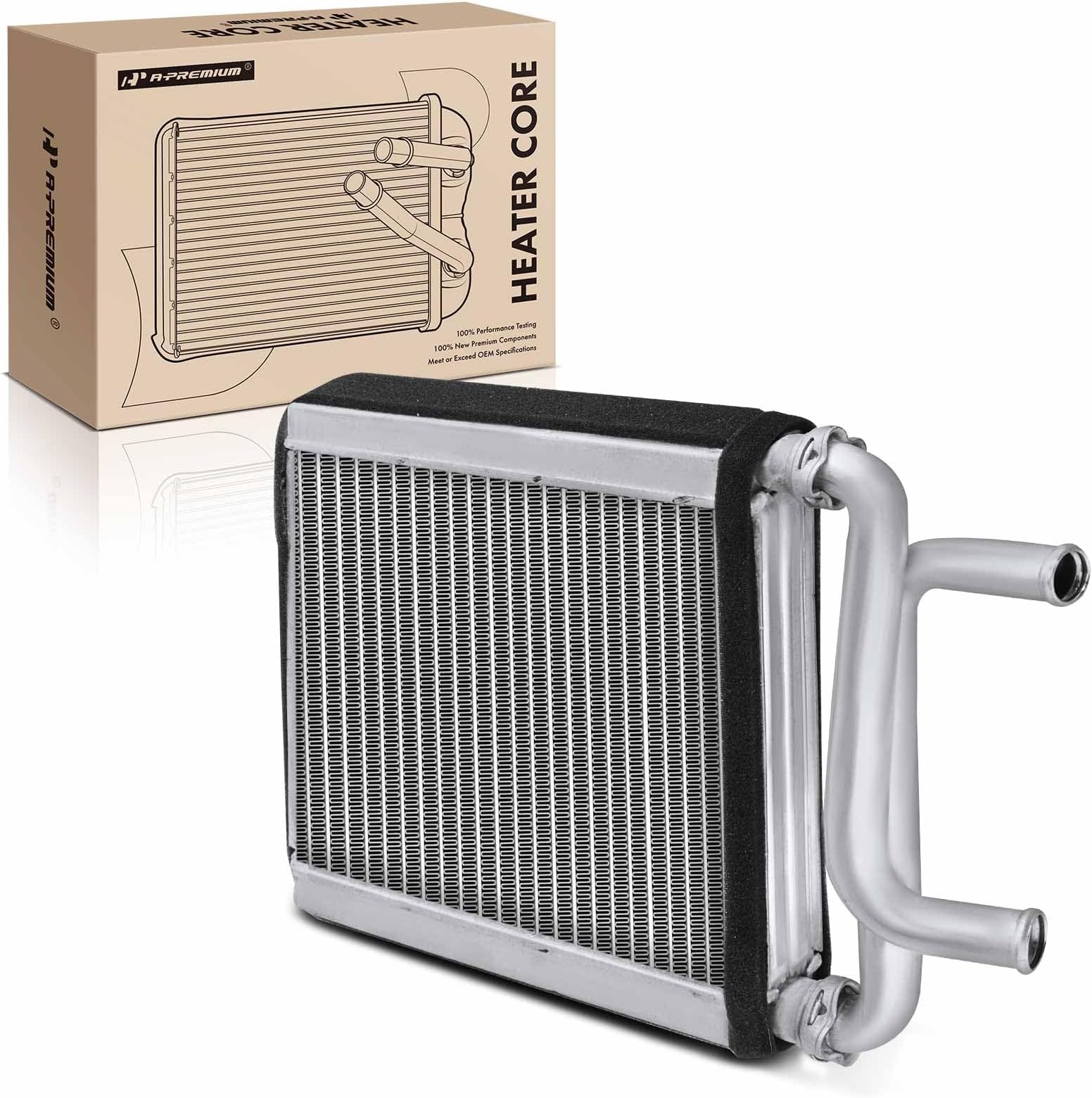 A-Premium HVAC Heater Core Compatible with Dodge Ram 1500 2002-2008 Ram 2500/3500 2002-2009 Ram 4000 4500 5500 Replace# 68004228AB, 5073971AA