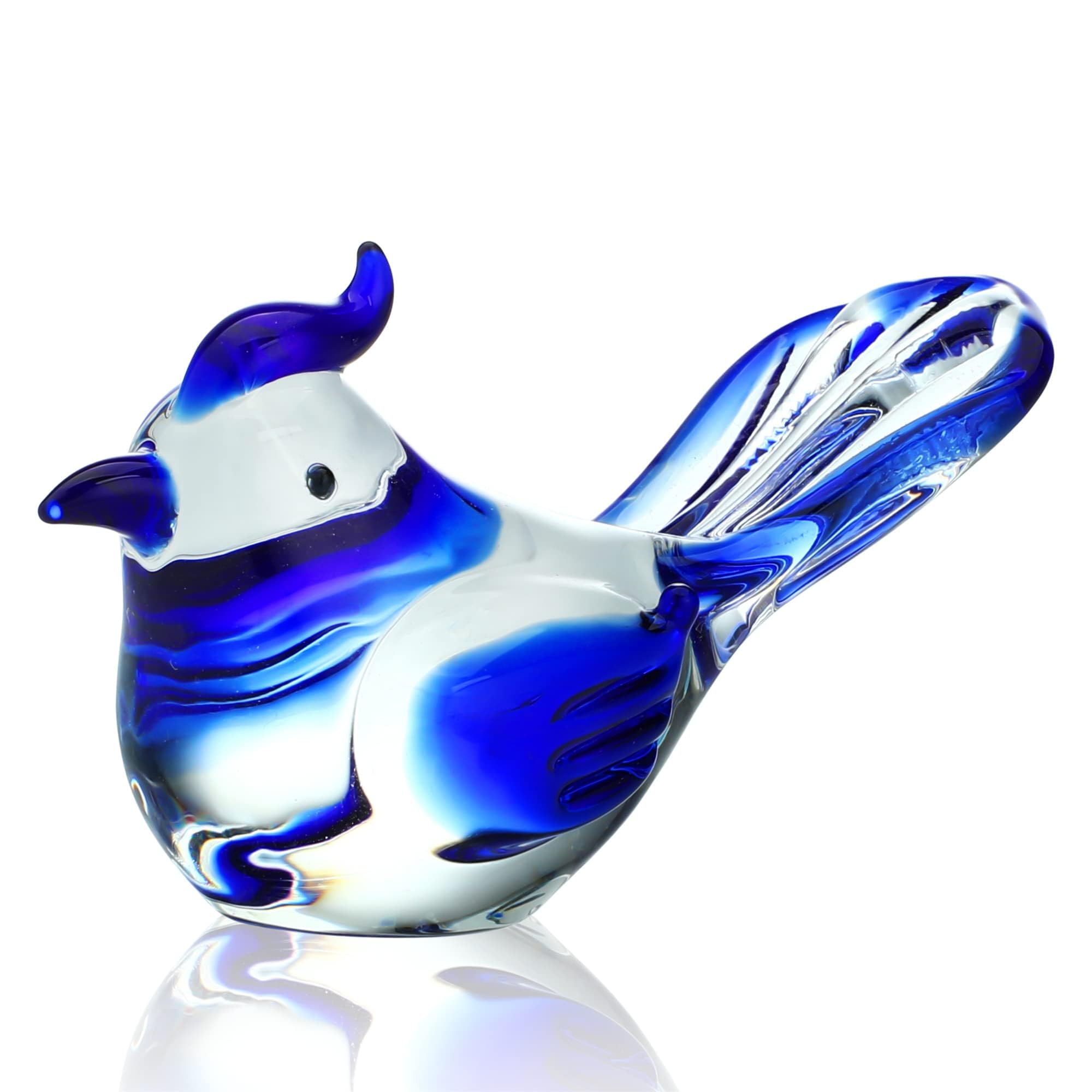 Amazon.com: 3.5'' Mini Blown Glass Bird Figurines Collectibles
