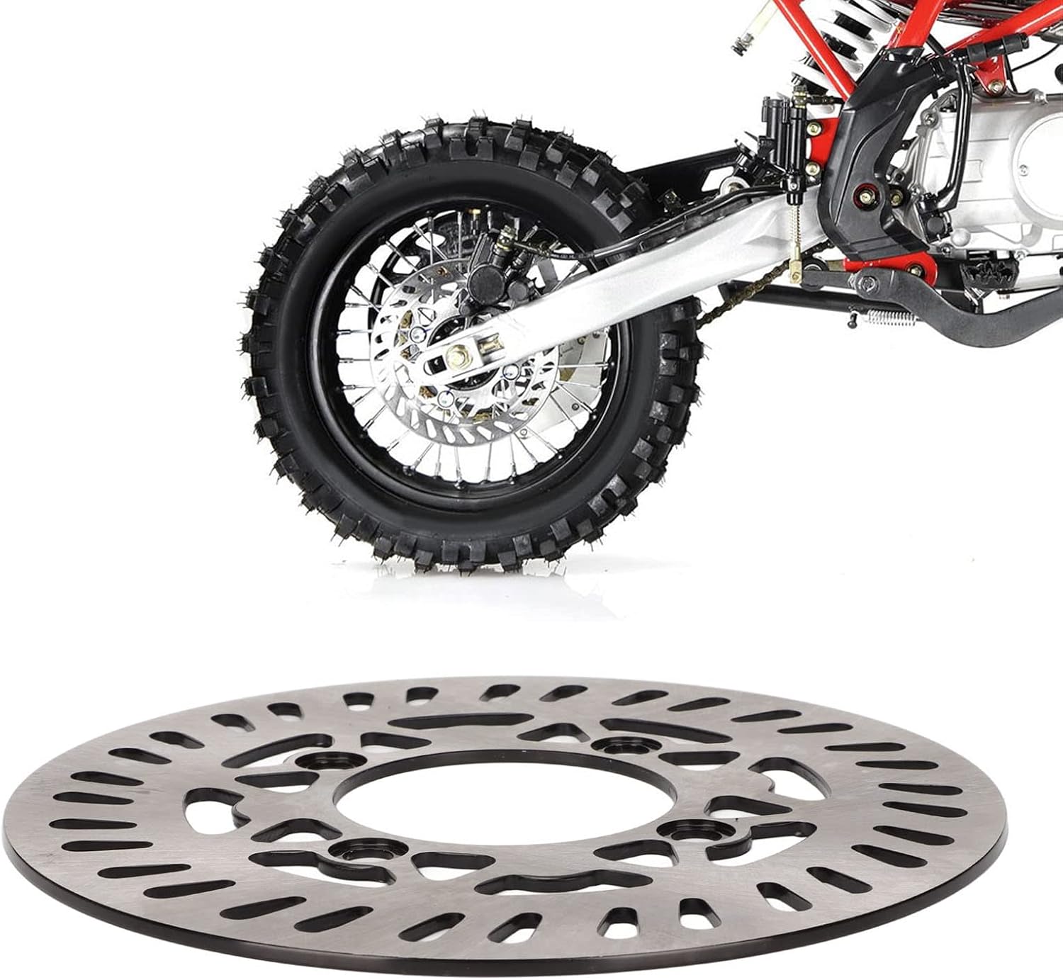 KIMISS 220mm Disc Brake Rotor Steel Alloy ATV Brake Disc for Chinese CRF50 SSR