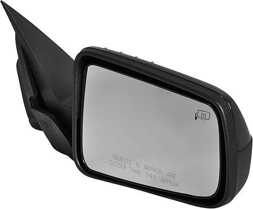 Miniatura 2 de Dependable Direct Espejo calefactable sin pintar del lado derecho del pasajero, no plegable, compatible con Ford Focus 2008-2011 - FO1321317