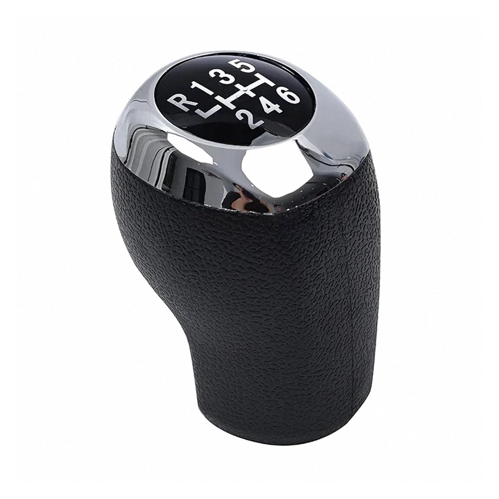 MKGKACVCPT Knob Only Gear Knob Manual Replacement for Hyundai for Accent for Verna Solaris HB20 for Elantra GT for I30 I25 5-Speed / 6-Speed Stylish Gear Shift 1Pc Shift(Bright Cover 6 Speed)