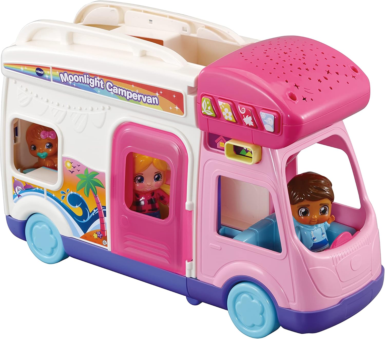 VTech TootToot Friends Moonlight Campervan, Toy Kids Car with Sounds