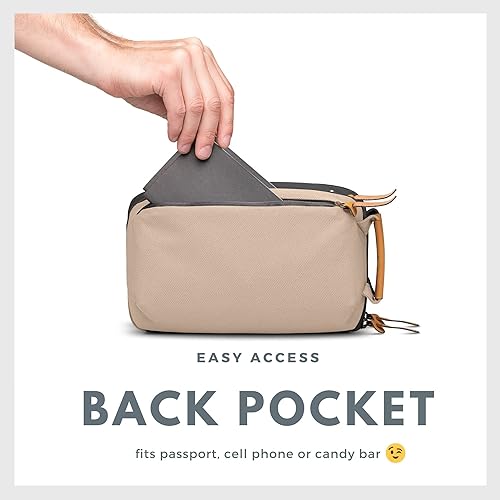 Miniatura 7 de Tech Bag Organizer - Pequeña bolsa organizadora de artículos electrónicos para viajes, funda de viaje premium con detalles de cuero, bolsillo de