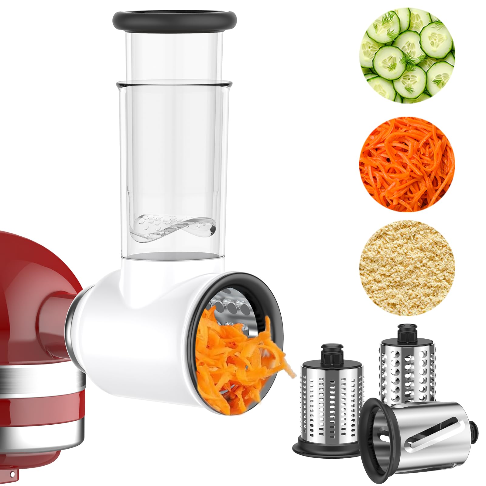 Amazon.com: Slicer Shredder Attachment for KitchenAid Stand Mixer