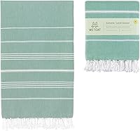 Vista 20 de WETCAT Toalla de playa turca de gran tamaño (38"x71") 100% algodón turco, fabricada en Turquía - sin arena, extragrande, ultrasuave, de secado