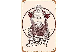 Chris Stapleton Fan Art Poster: Bringing Vintage Vibes to Your Walls