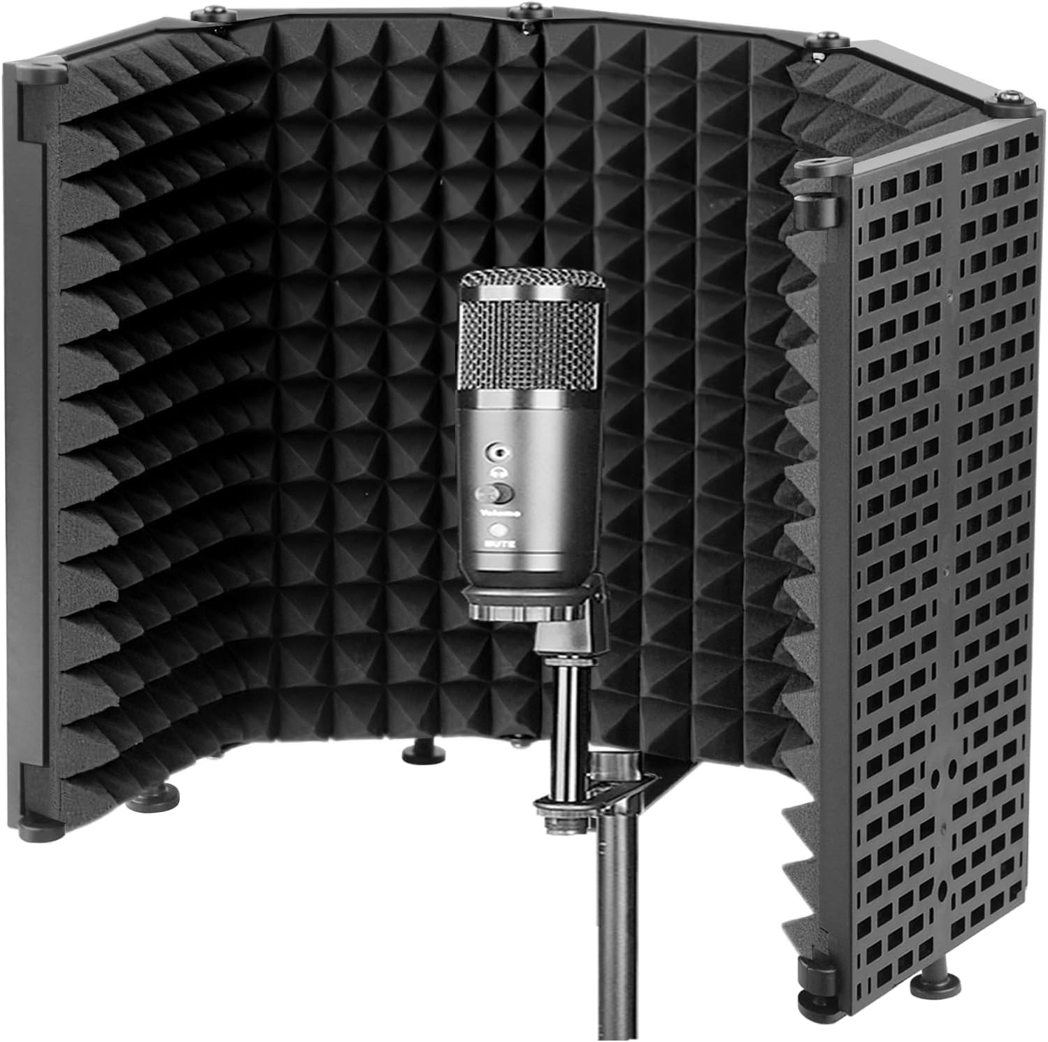 Amazon.co.jp: リフレクションフィルター 防音シールド マイク分離