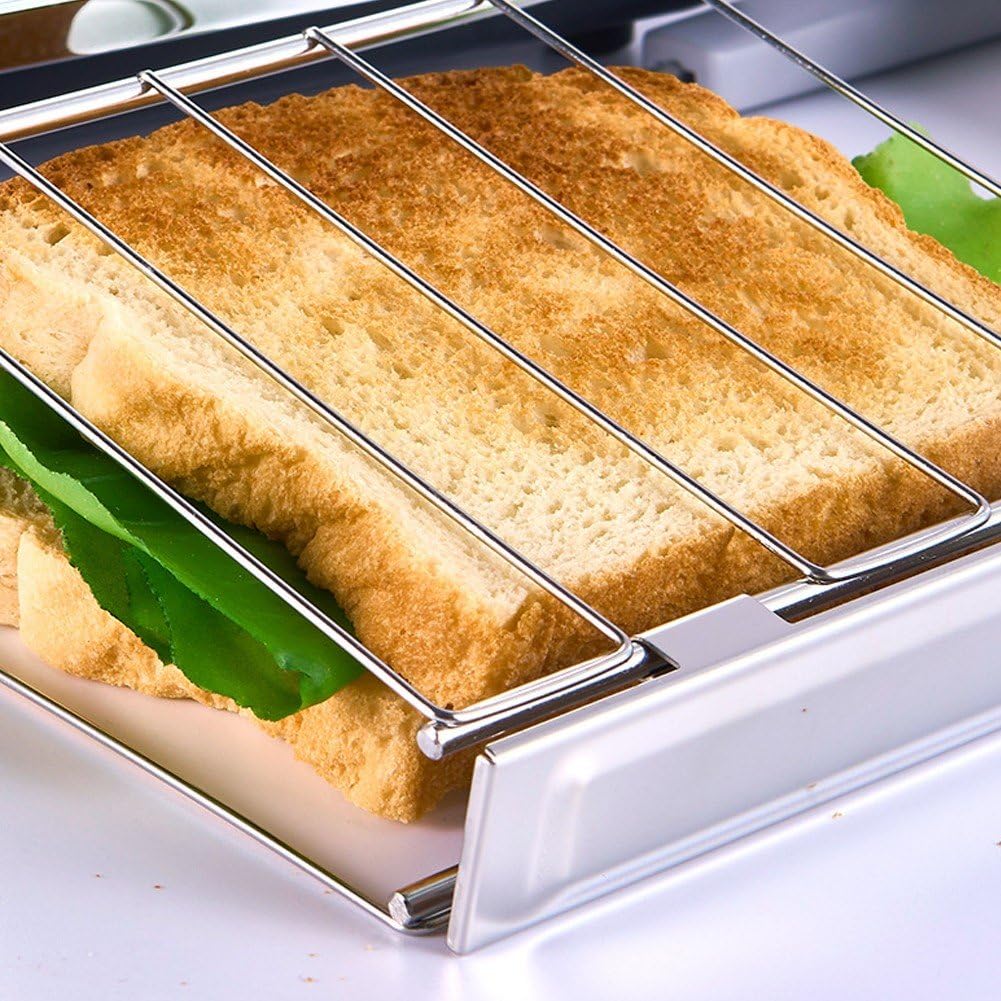 Tostadora Parrilla Sándwich Jaula Rebanadora De Queso Rejilla Para Calentar Barbacoa Rejilla Para Calentar Tostadora Rejilla Para Calentar Para Tostadora Mini Calentador Rebanador De Pizza Rejilla