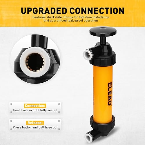 Miniatura 4 de Bomba de sifón de gas para gasolina, bomba de transferencia de líquido multiuso, bombas de sifón de líquido de aceite, herramienta de sifón de