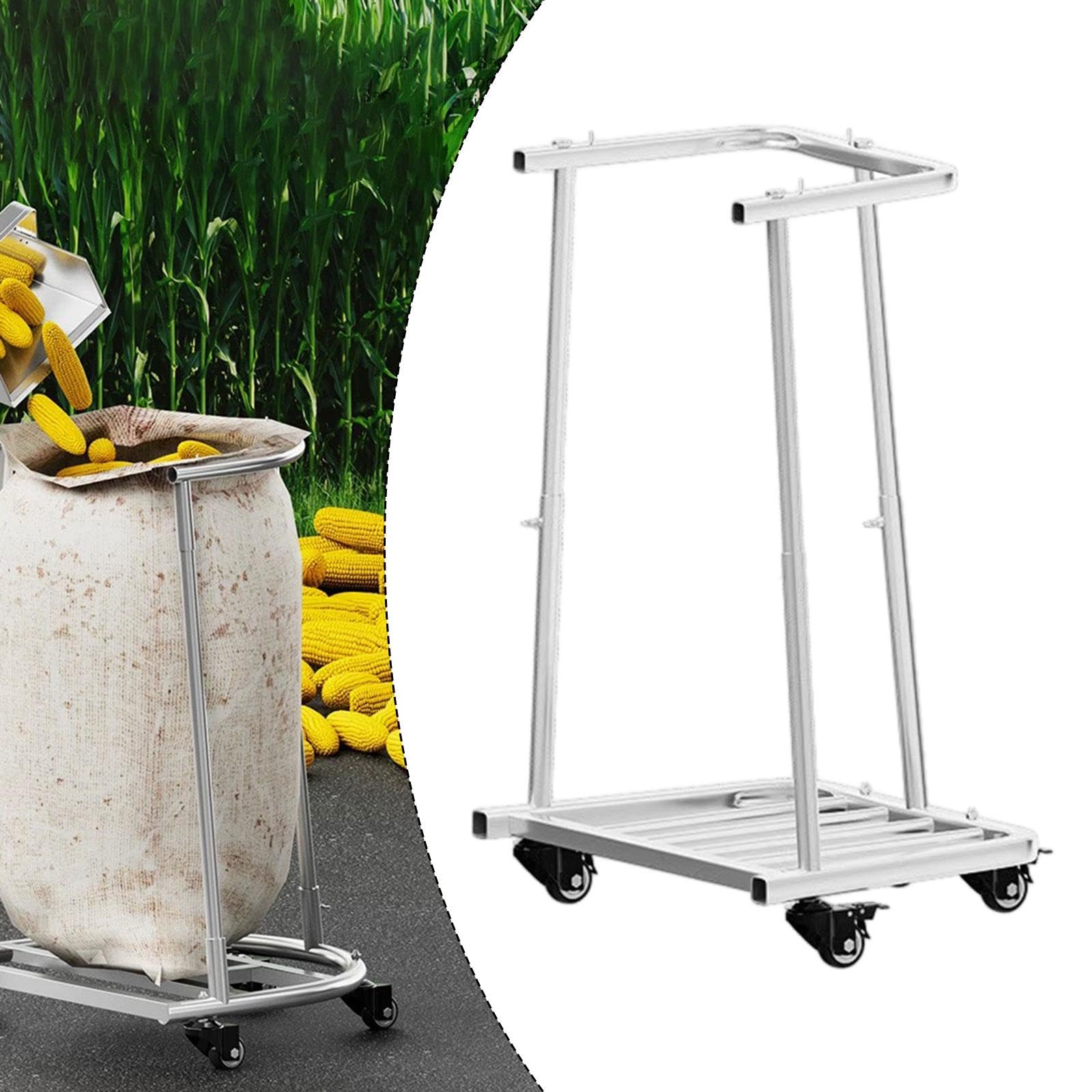 Support pour Sacs Poubelle avec Rangement Intégré, Idéal pour Le Jardin, Le Garage et Le Camping.