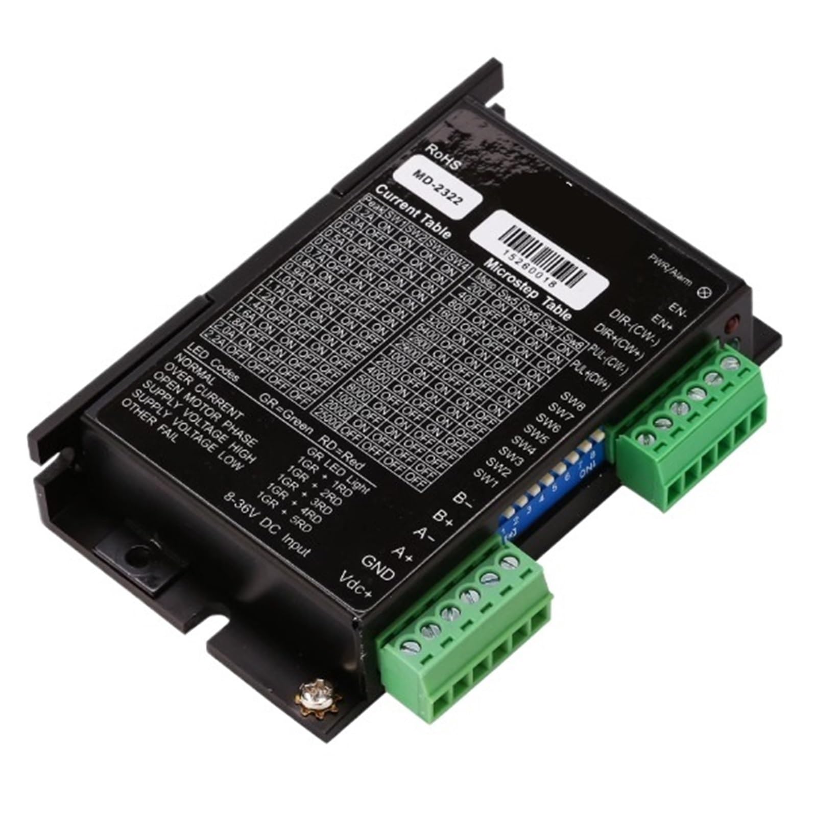 Driver de moteur pas à pas pas cher MD-2422 et modules pour automatisme industriel - 2