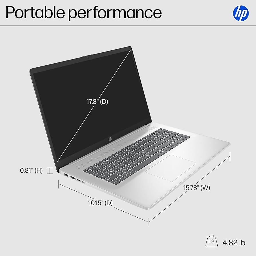 Amazon.com: HP 2025 New 17 Touchscreen Laptop Computer