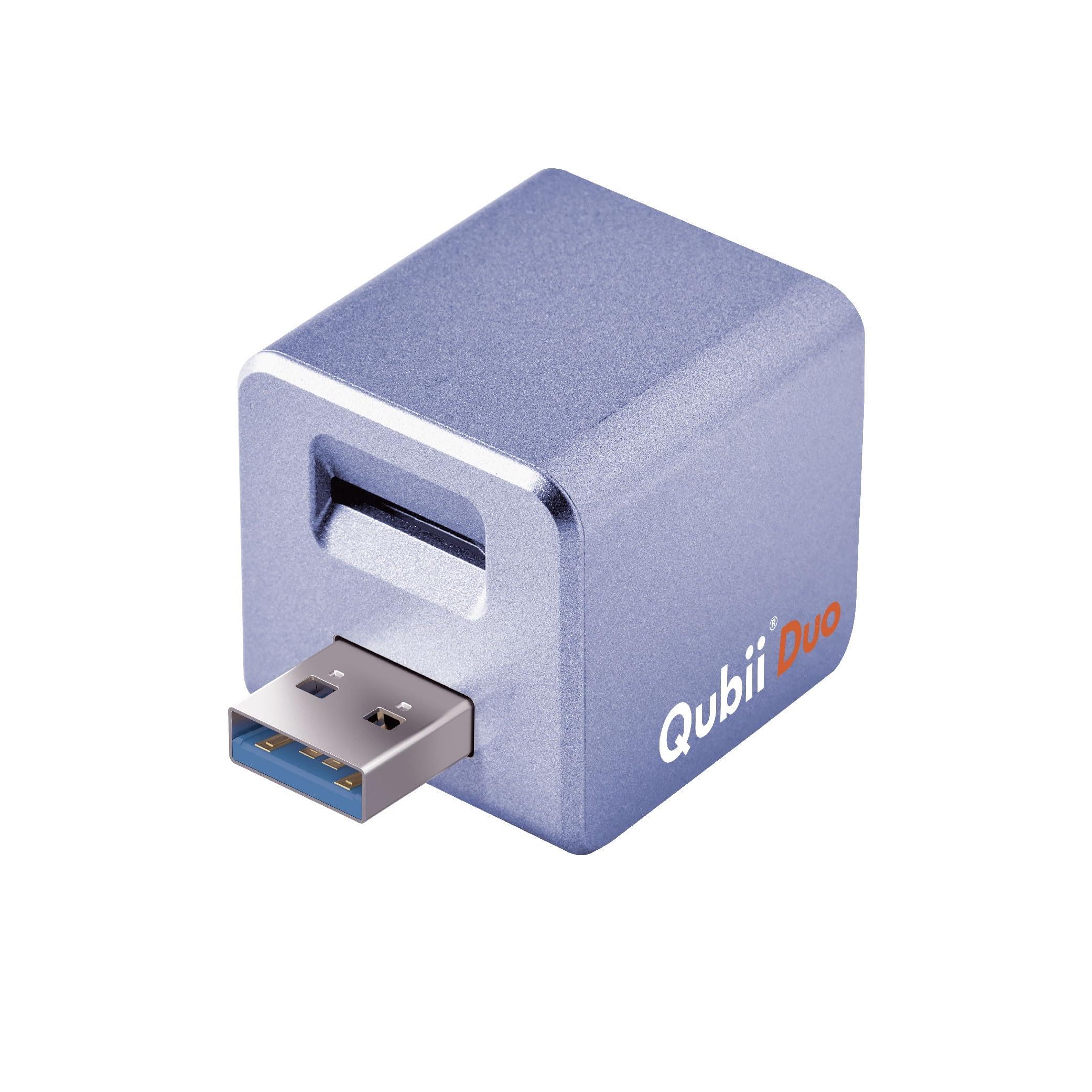 Amazon.co.jp: Maktar Qubii Duo USB Type A パープル (256GB microSD