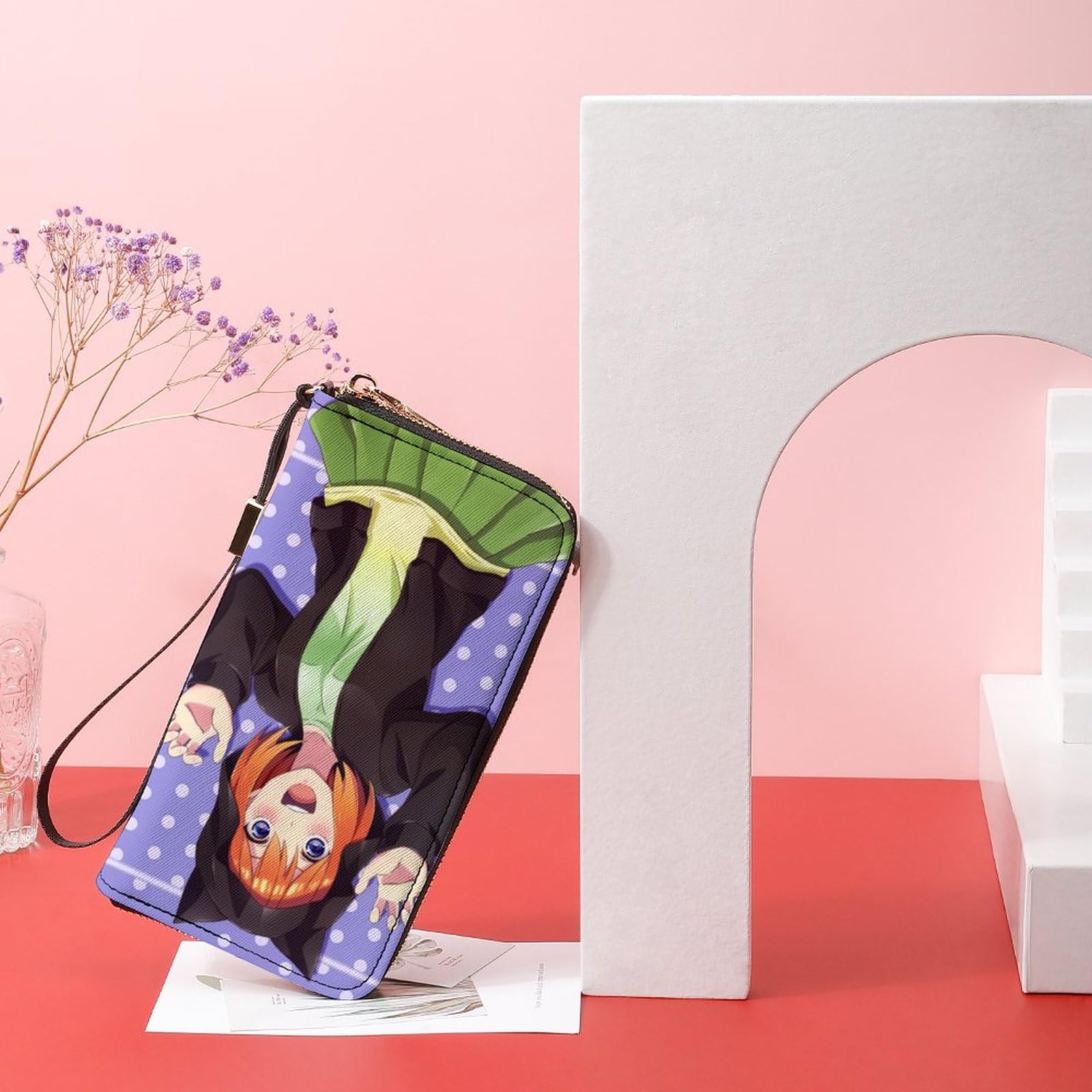 Amazon | [GNREJGF] 五等分の花嫁 中野 四葉 財布 メンズ 長財布 うす