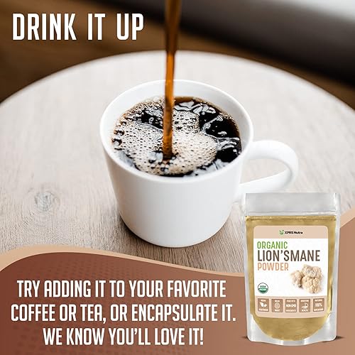 Miniatura 7 de XPRS Nutra Melena de león orgánica de 8 onzas con tamaño 00 cápsulas vacías relleno de suplemento de bricolaje