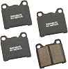 Bendix Premium SBM541 Semi-Metallic Rear Brake Pads for Volvo 240 1993-1991, 740 1992-1991, 780 1987, 940 1995-1991, 960 1994-1992, 960 1997-1996