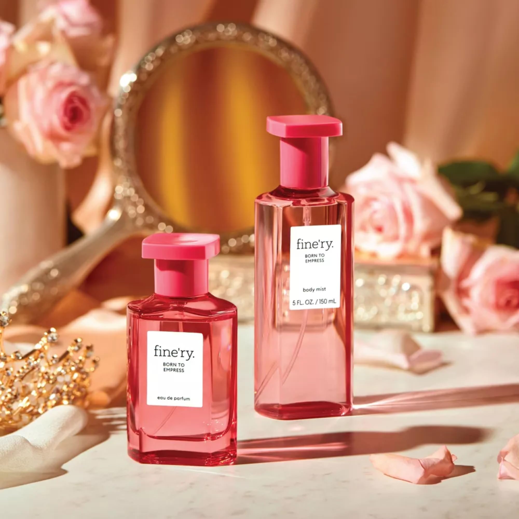Amazon.com: Fine'ry Rose Woody Hair + Body Fragrance Mist Spray