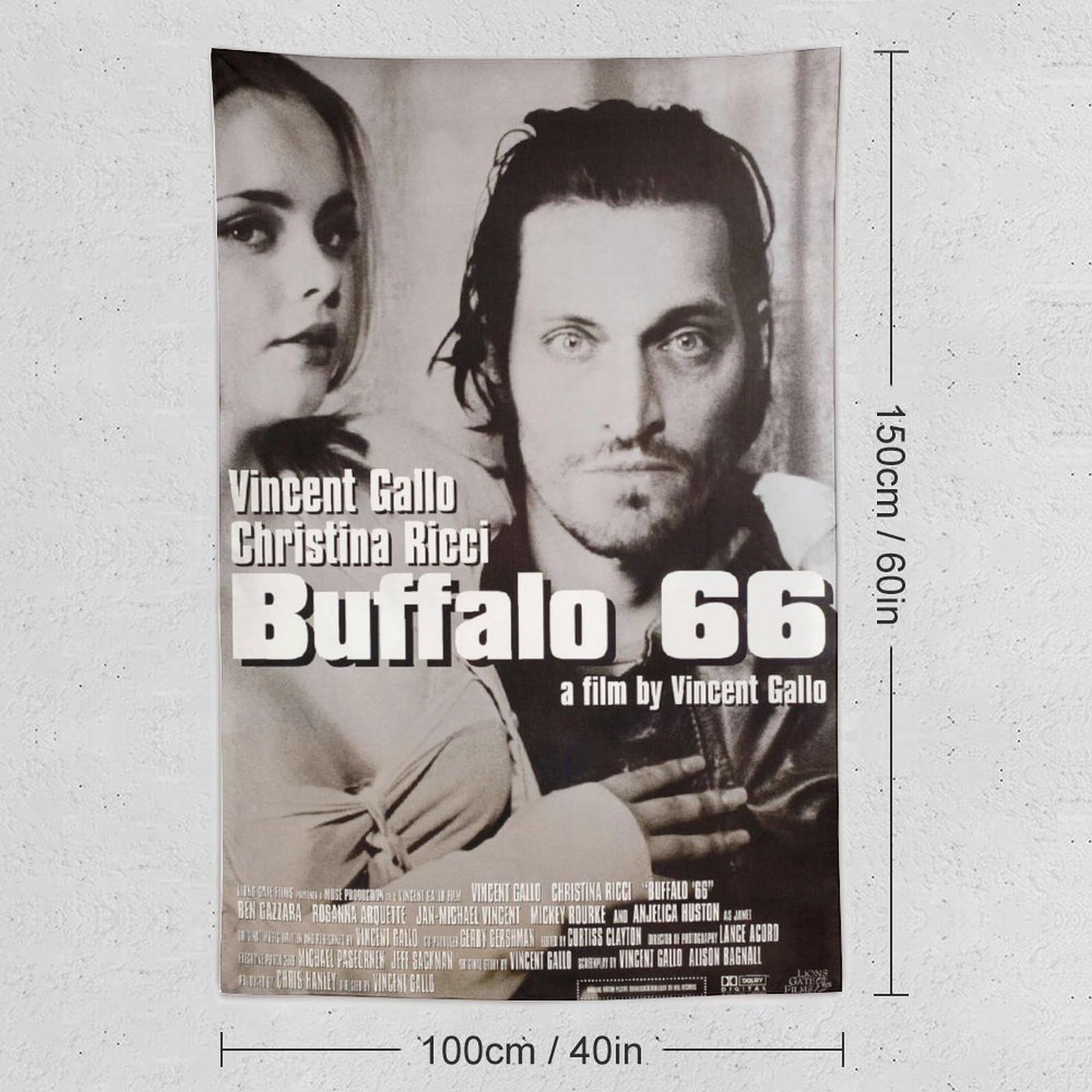 Amazon.co.jp: Buffalo 66映画ポスター タペストリー バスルーム