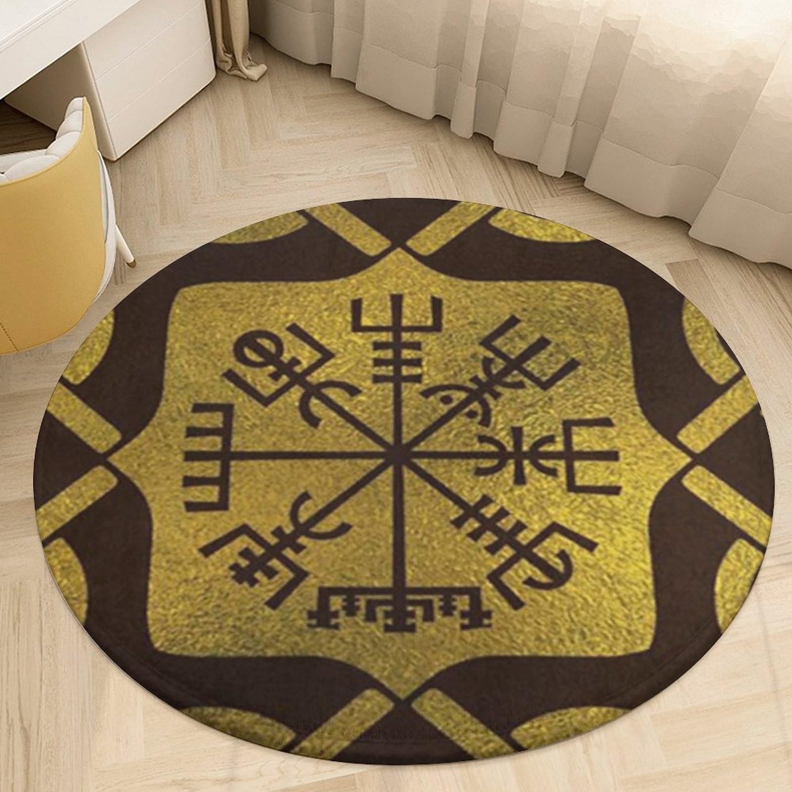 Tapis de protection parquet contre les rayures de chaise viking