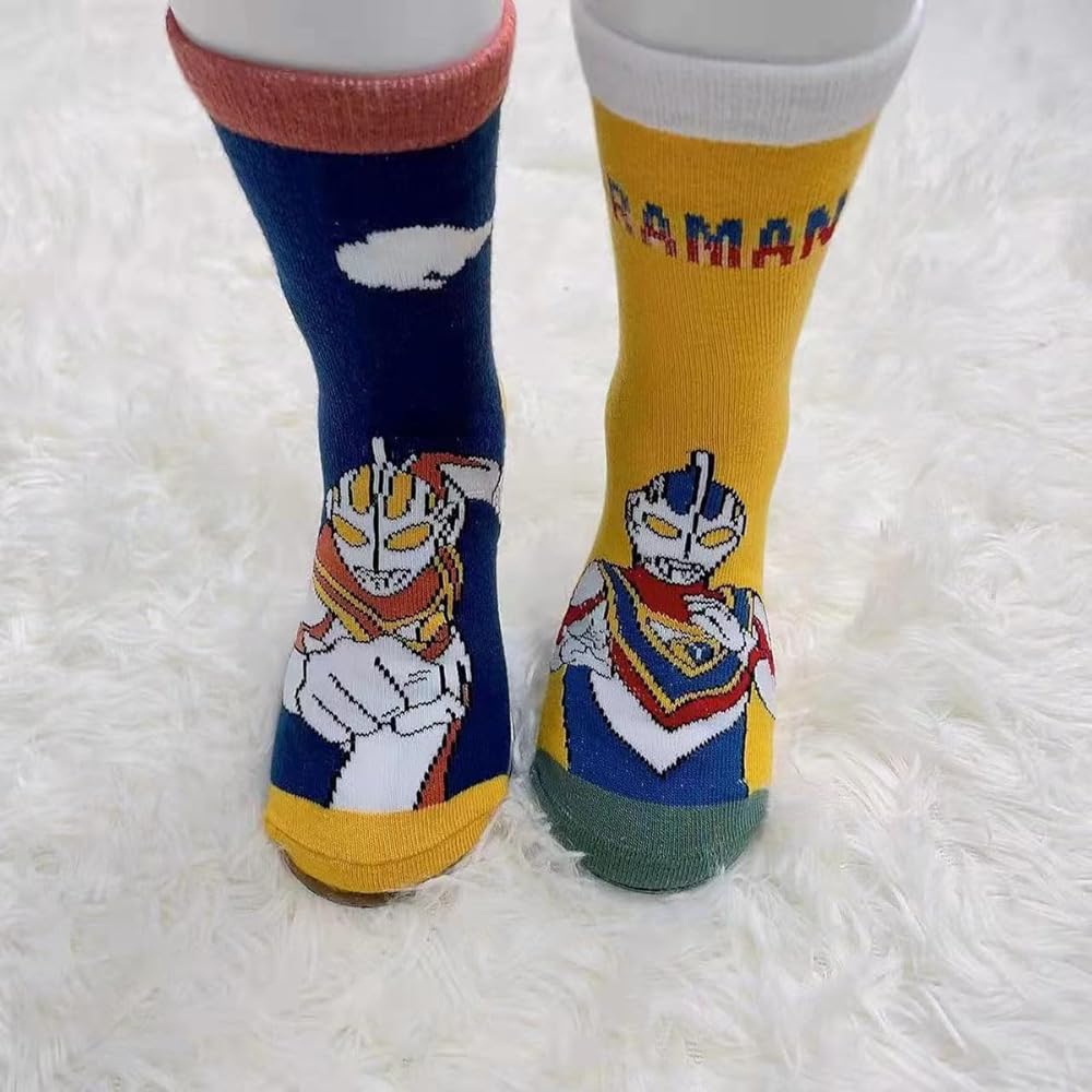 Amazon | [TOMPPY] ウルトラマン 靴下 ティガ ゼロ ソックス