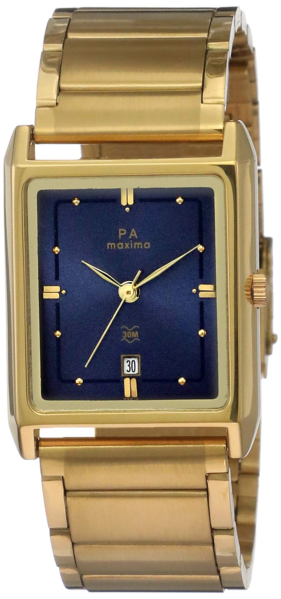 Maxima Analog Blue Dial Mens Watch - 44013CMGY (B07Z7YL2YB) Amazon Price History, Amazon Price Tracker