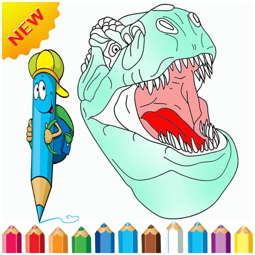 Dinosaurs Coloring Book