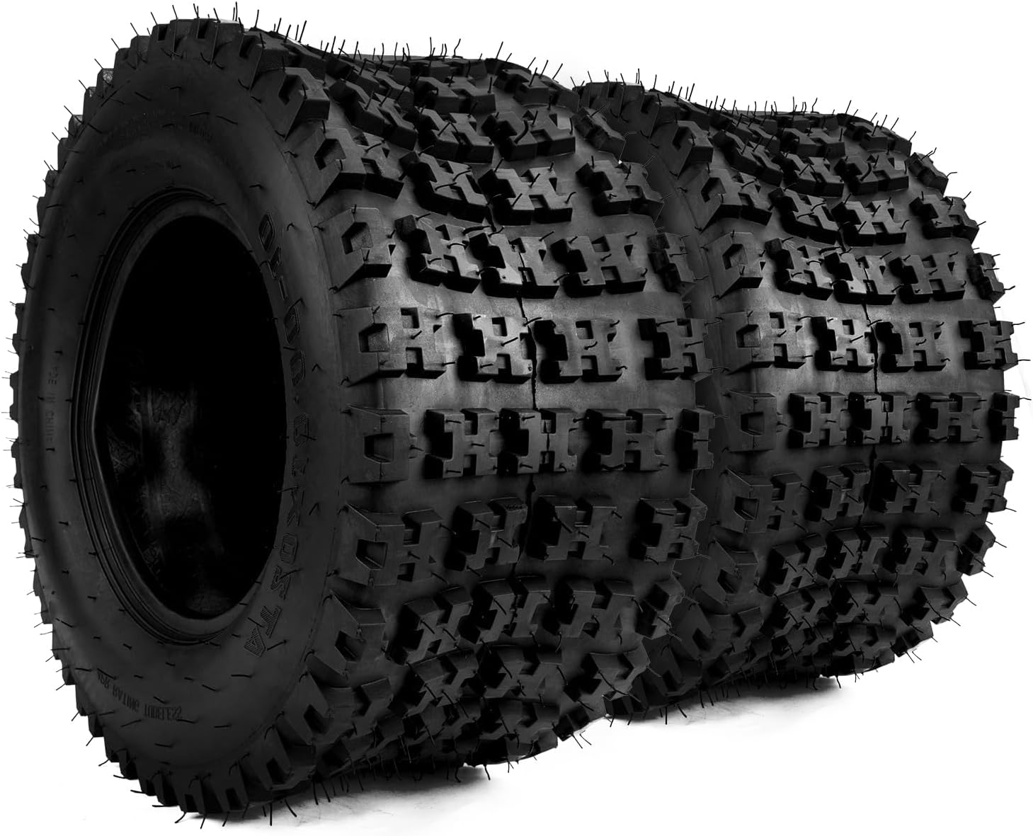 20x10-10 UTV ATV Mud Tire All Terrain 4PR,Go Kart Mini Bike Tire, 2pack