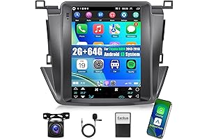 Top-Rated 2017 RAV4 Accessories: Android 13 Car Radio with Touch Screen