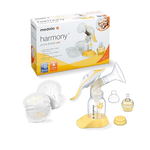 MEDELA Harmony – Mano de leche Bomba Incluye calma Aspiradora y lactancia