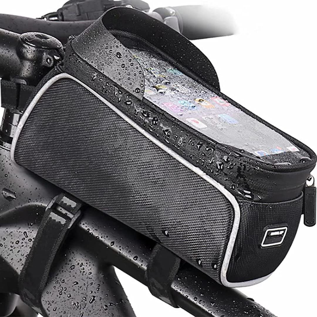 Sac de vélo pour cadre avant sacoche de selle étanche tactile