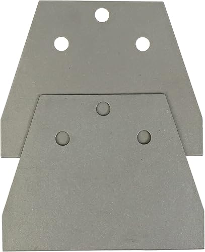 Miniatura 3 de Cuchillas de repuesto para broca de extracción THINSET de 5.5 pulgadas de ancho, raspador de suelo, SDS Plus (juego de 2 cuchillas)