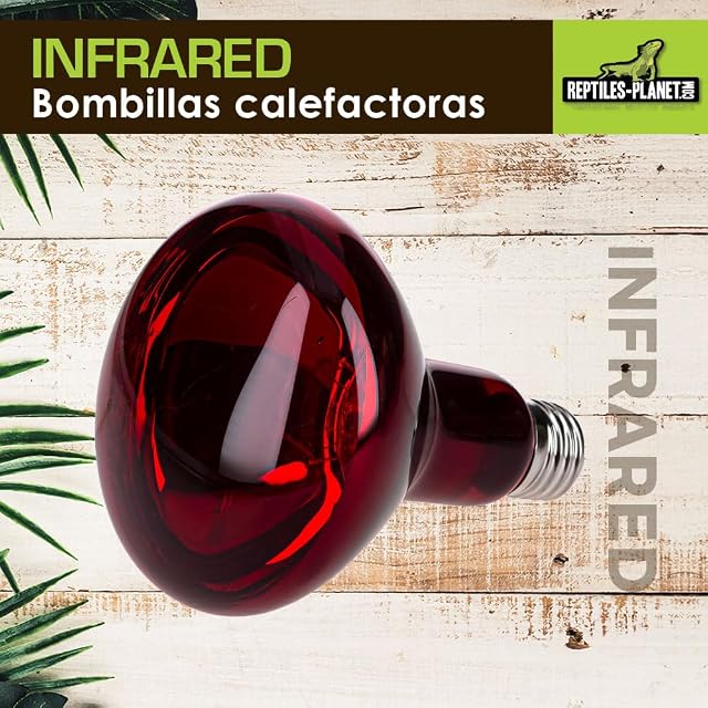 Foto 3 de 7 de Reptiles Planet - Infrared - Bombilla Calefactora Infrarroja - 25 W