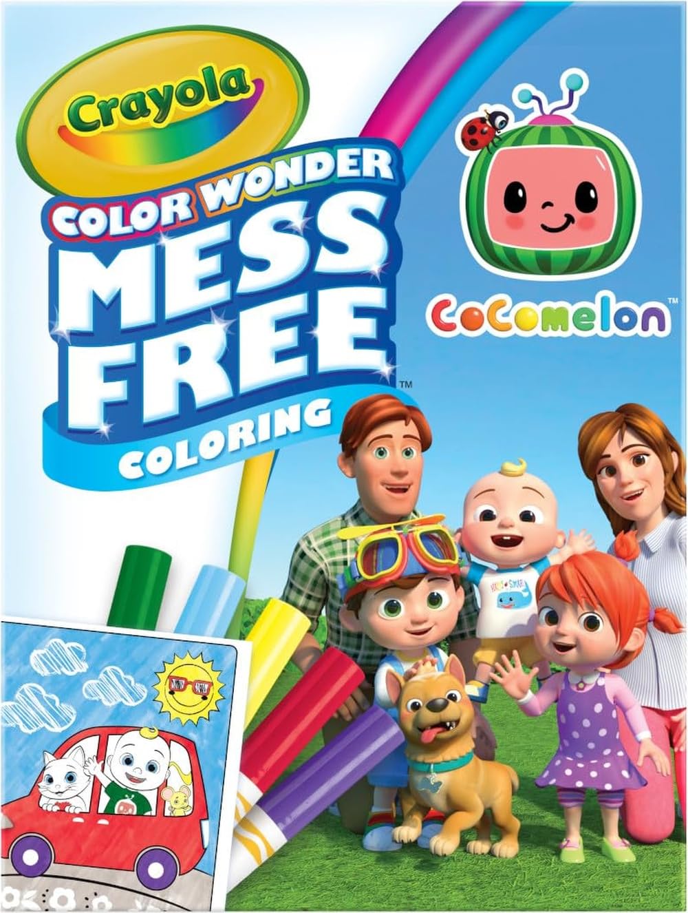 Crayola Baby Shark Color Wonder Pages, Mess Free Coloring for Toddlers, Coloring Activity, Travel Activities, Toddler Toys & Gifts, 3+ — Amazon image 9