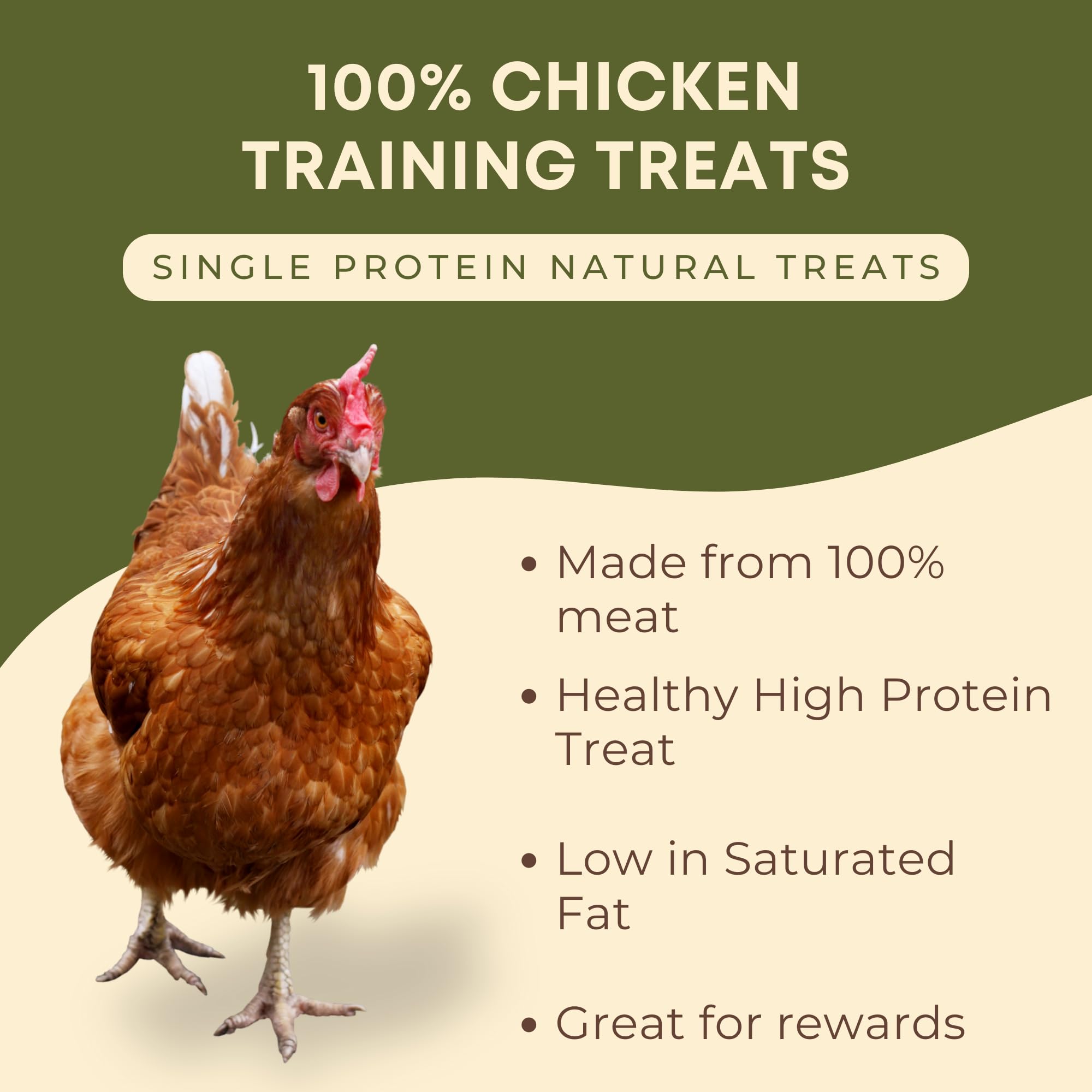 Dog & Field Single Protein Training Treats for Dogs - Chicken, 100 g (Pack of 1) - Image 2