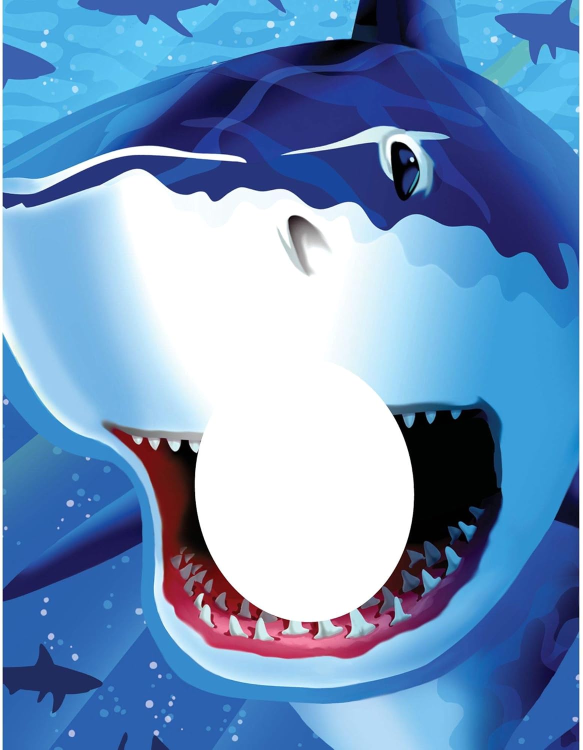 Pack of 6 Shark Splash Photo Op Banners 50"