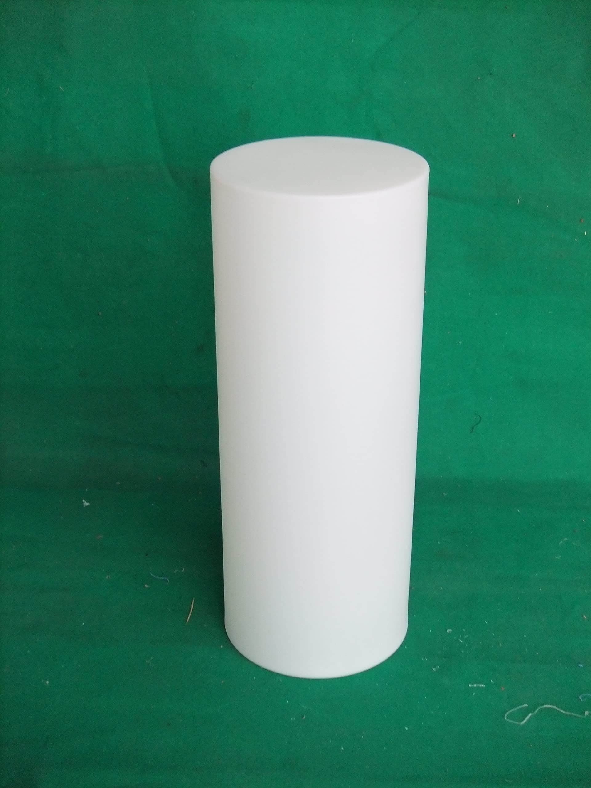 Kloris Colonne cylindrique Sweet Table Hauteur 90 cm diamètre 35 cm Couleur Blanche fabriquée en Italie