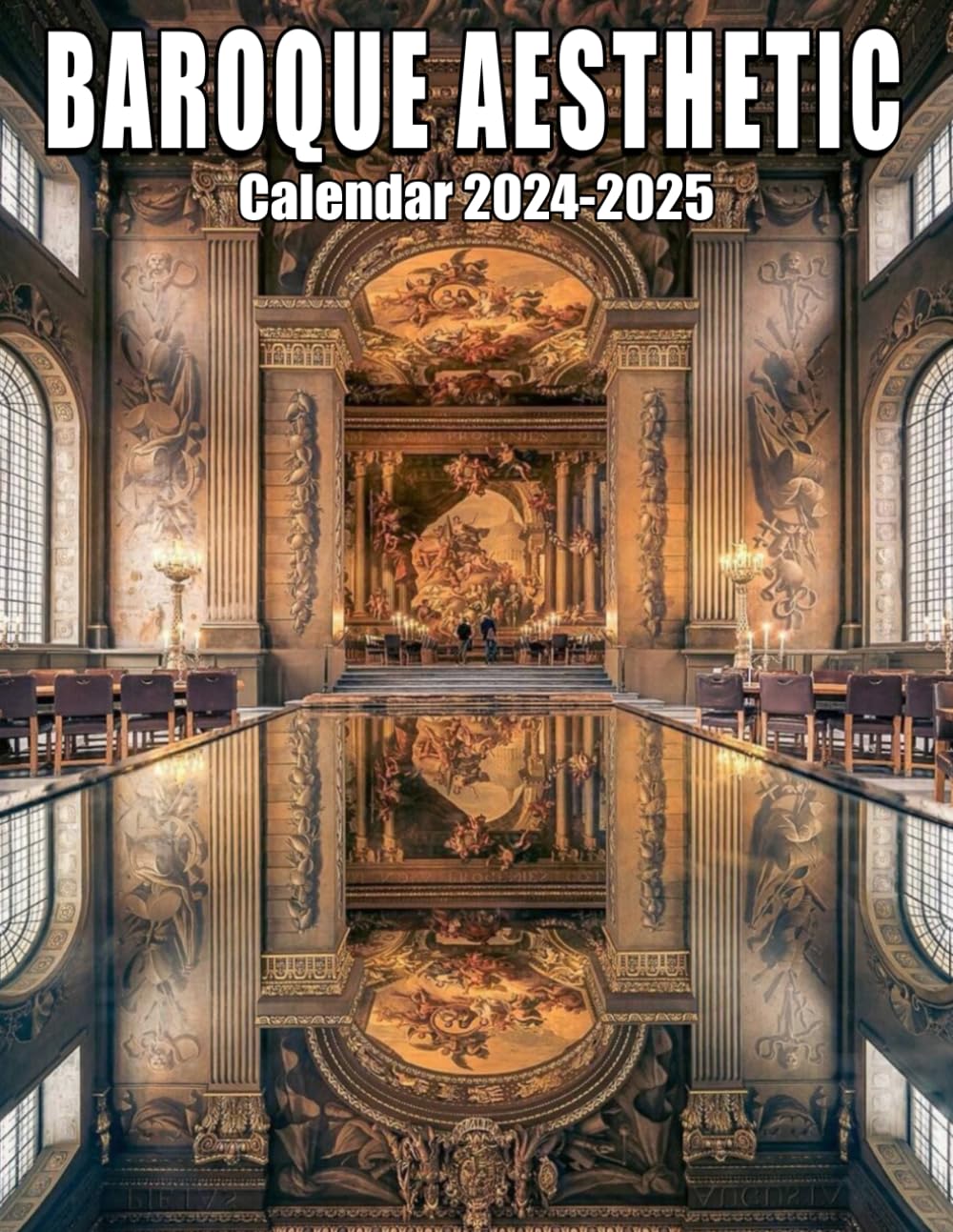 Baroque Aesthetic Calendar 2024 2025 Spread Joy and Stay Organized