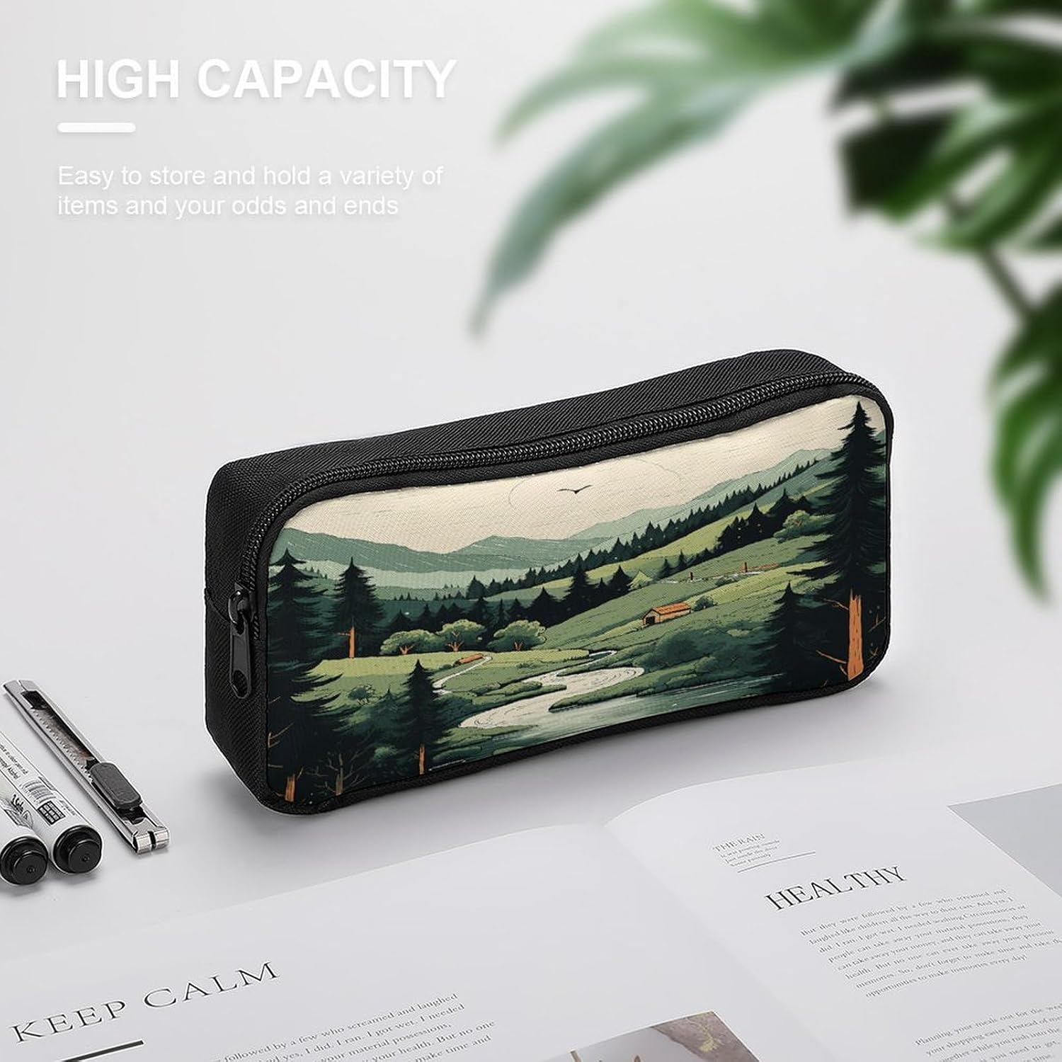 Outdoor Landscape Makeup Bag Toiletry Bag Cosmetic Bag image 3