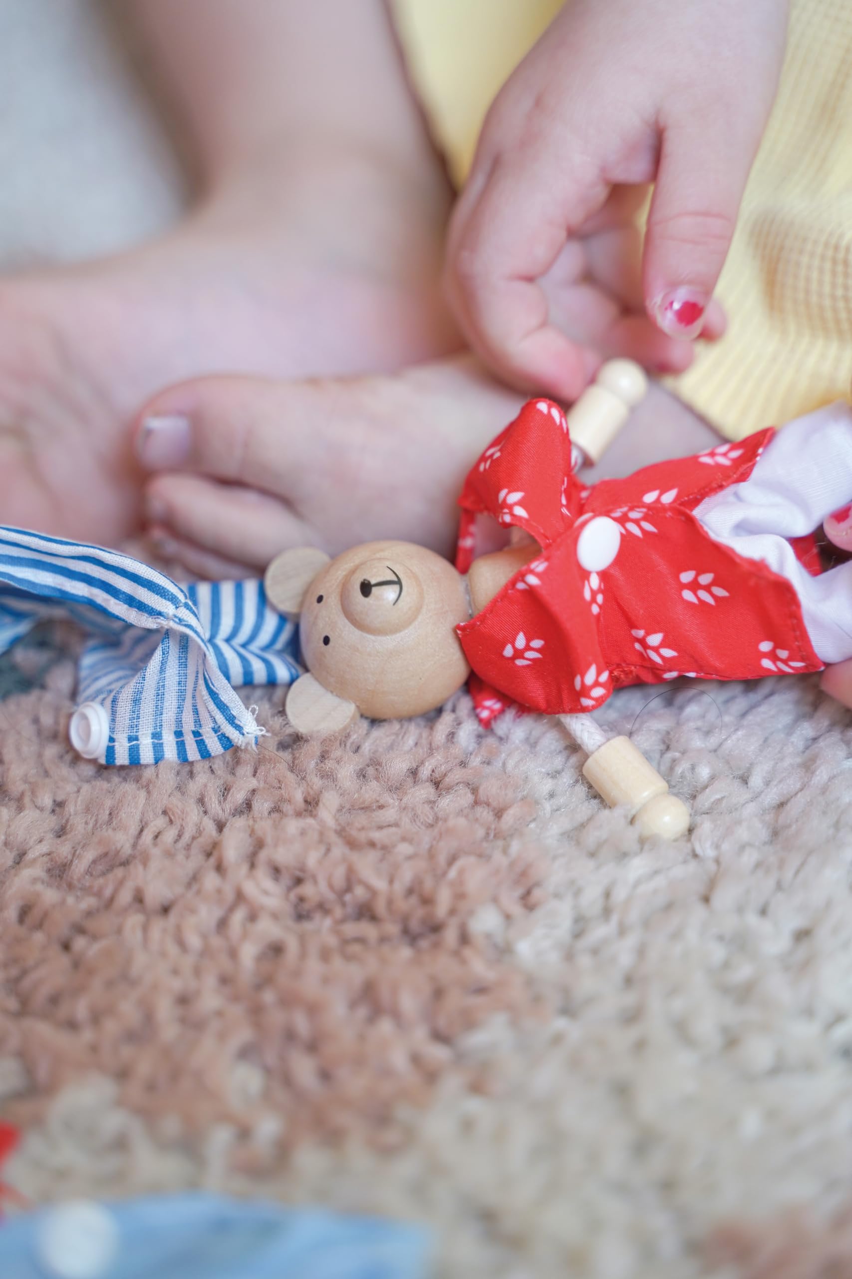 Biegepuppen Bärchens Klamottenkiste