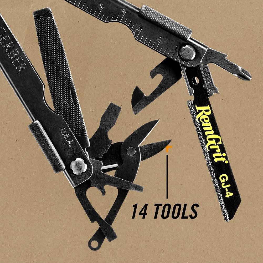 GERBER MP600 Multi-Plier, Needle Nose, Bladeless, Black [30-000952] - - 