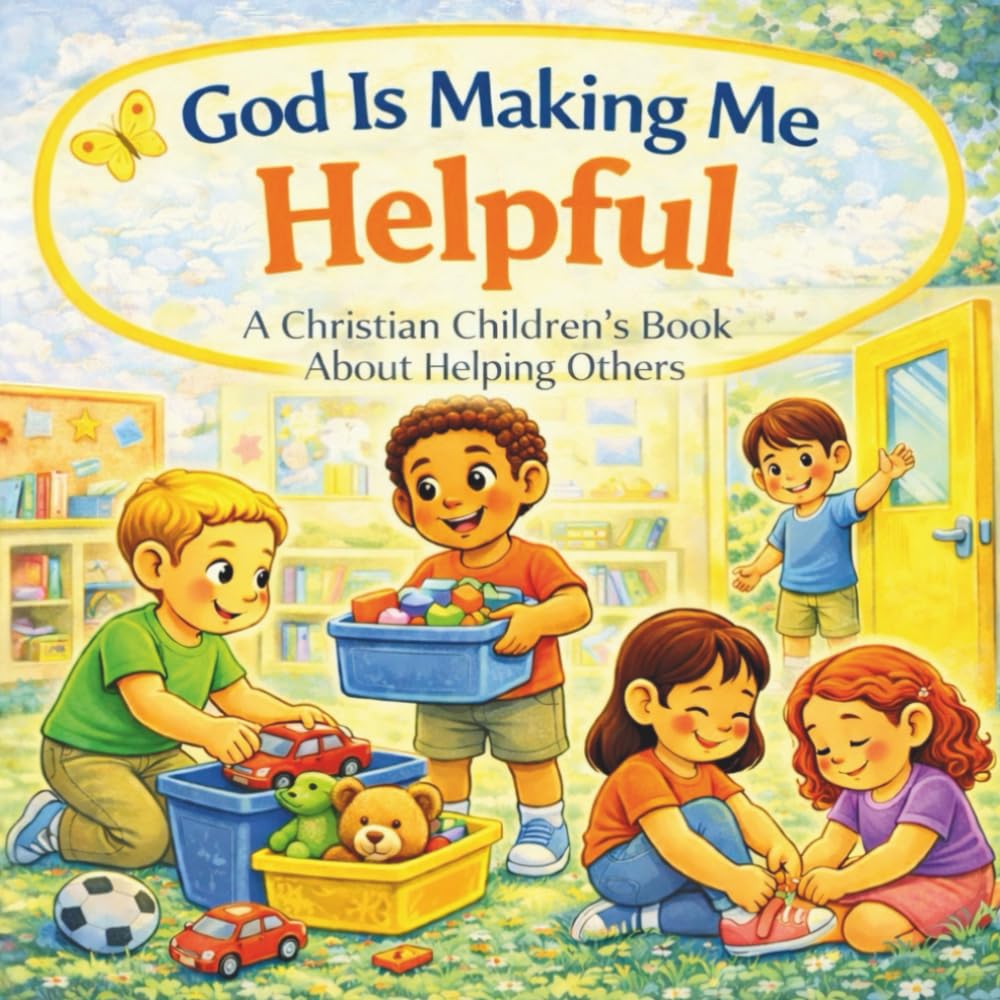 God Is Making Me Helpful: A Christian Children’s Book About Helping Others
