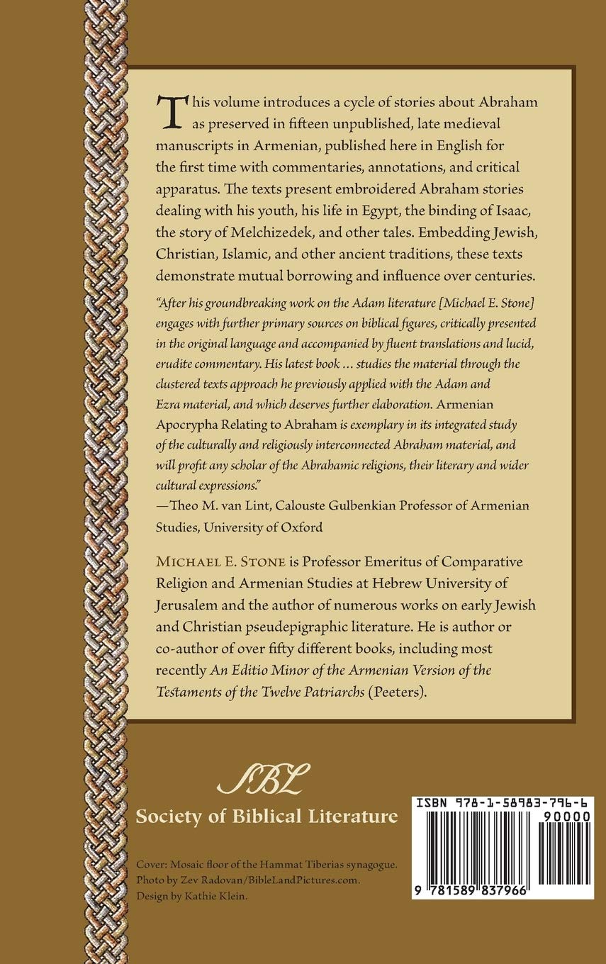 Armenian Apocrypha Relating to Abraham