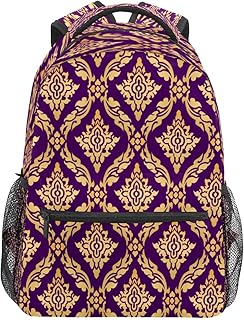 Mochila escolar para meninos e meninas, mochila de ombro tradicional para estudantes, bolsa de ombro para meninos e meninas, leve, durável, bolsa de viagem para trilhas, acampamento, mochila de dia