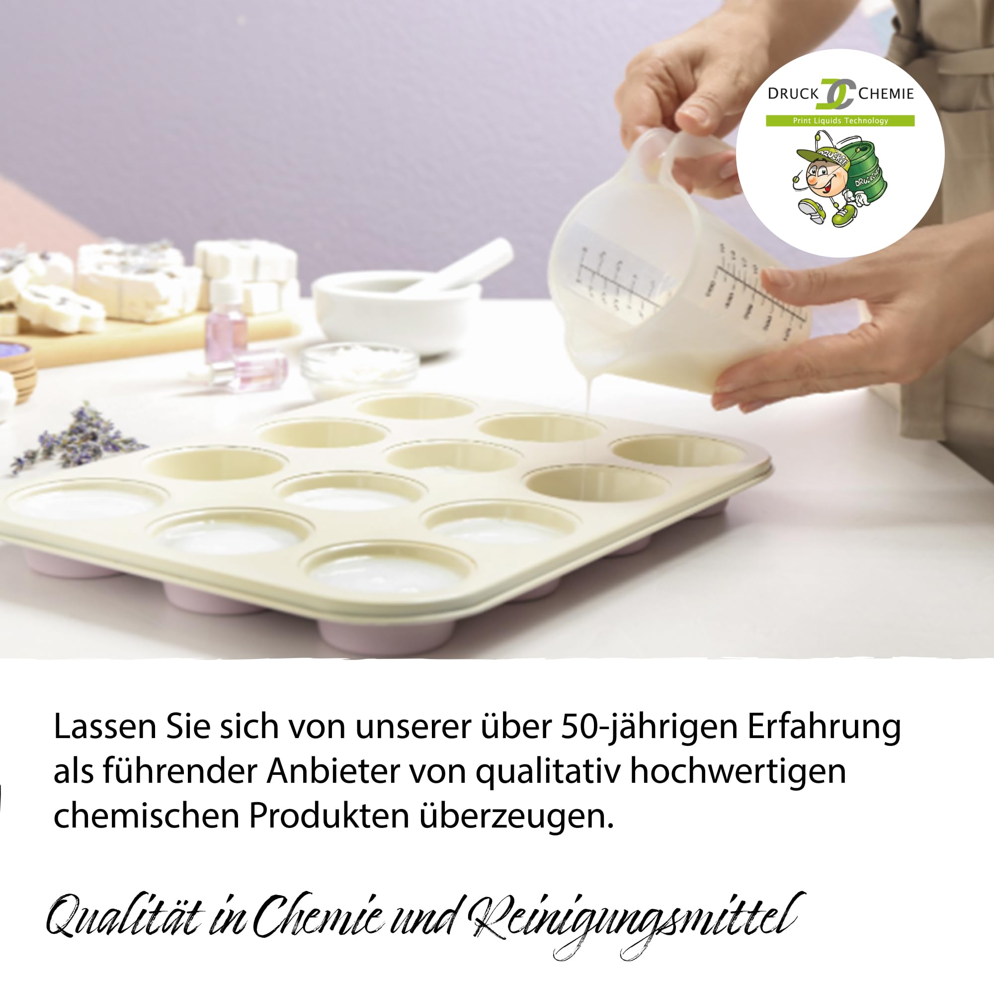 DC DruckChemie GmbH Glycerin 86%, 20kg, technische Qualität - Ideal als Frostschutzmittel, Schmiermittel & Weichmacher - Geeignet für Privathaushalte